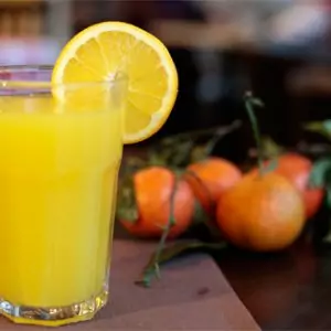 Frisch gepresster Orangensaft