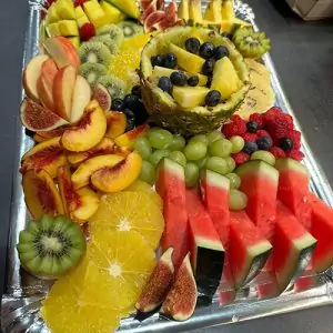 Obstplatte für 15-20 Personen